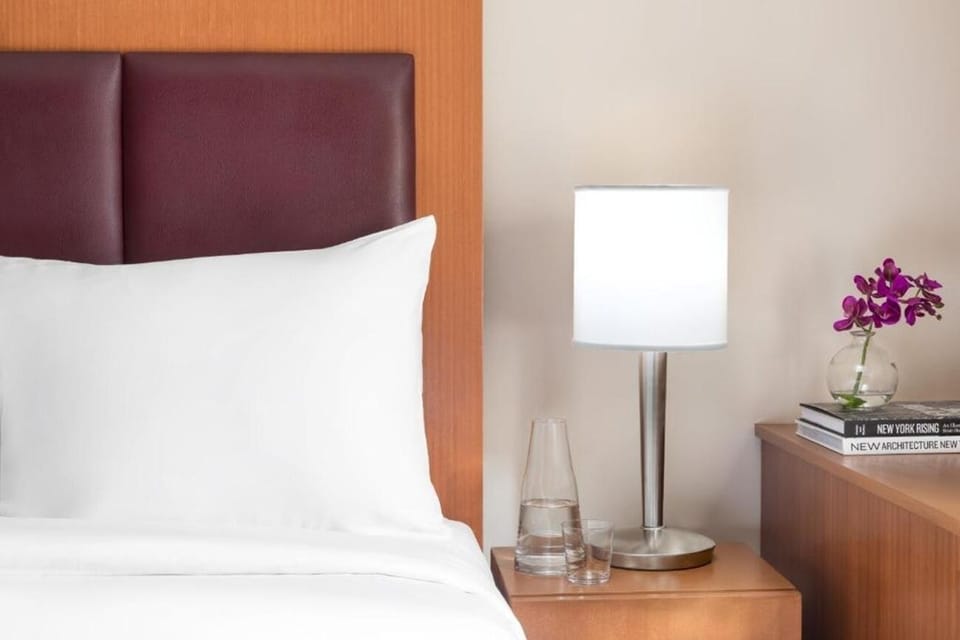 Relax into pristine bedding designed for total comfort.