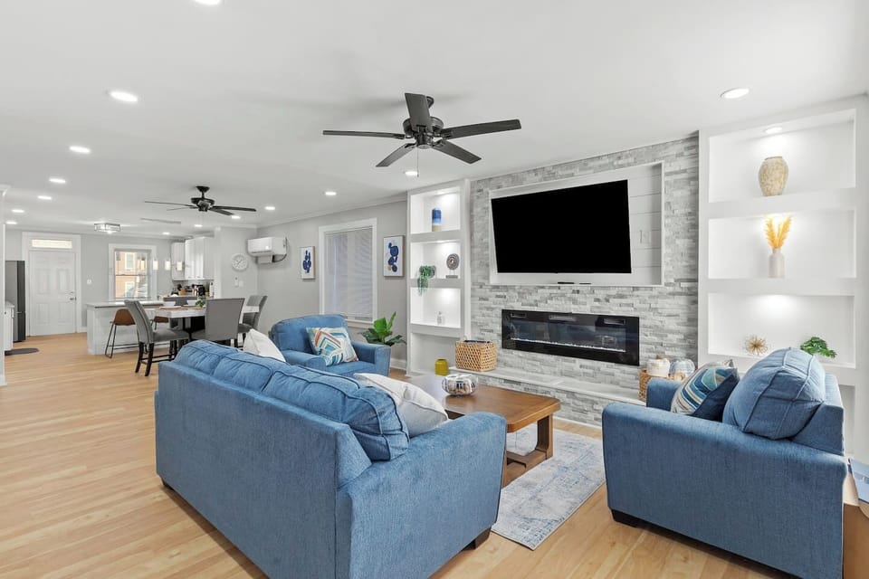 The open and airy design of the home provides comfort and style throughout.