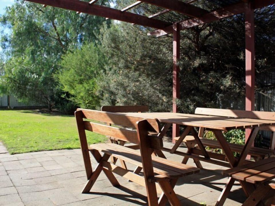 Rear garden