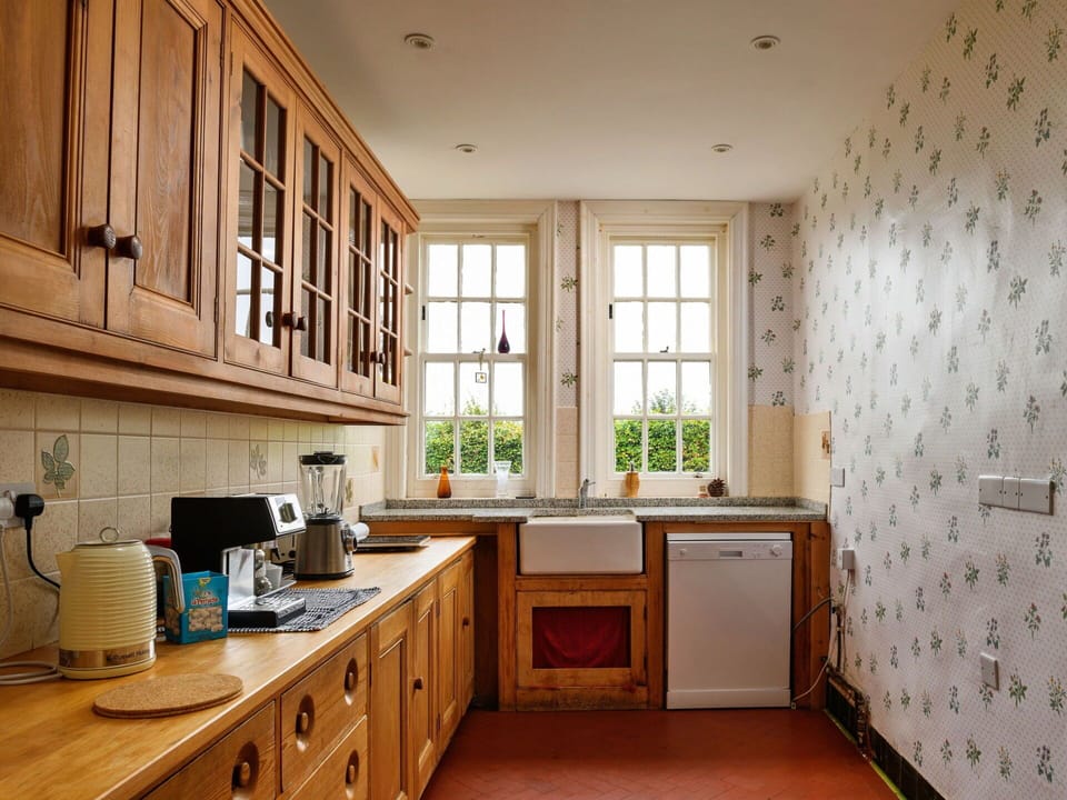 Kitchen, Cabinetry, Interior Design, Flooring, Furniture, Countertop, Wood, Kitchen Appliance, Drawer, Floor
