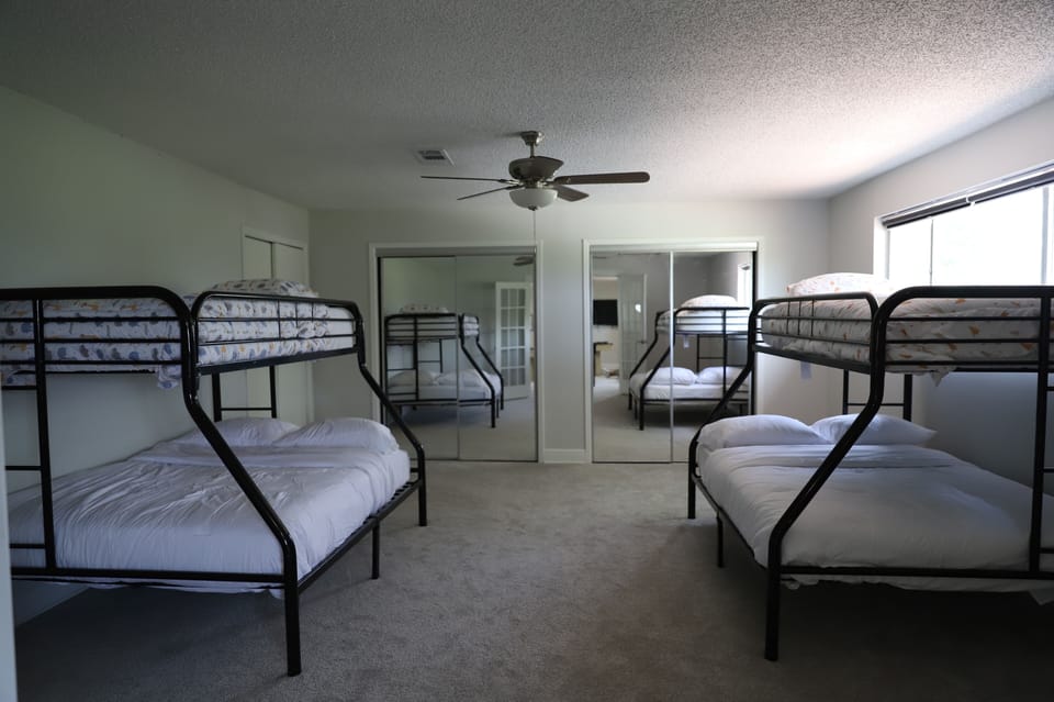 Spacious Bunk Room | 2 Twin-over-Full Bunks • Sleeps Up to 6