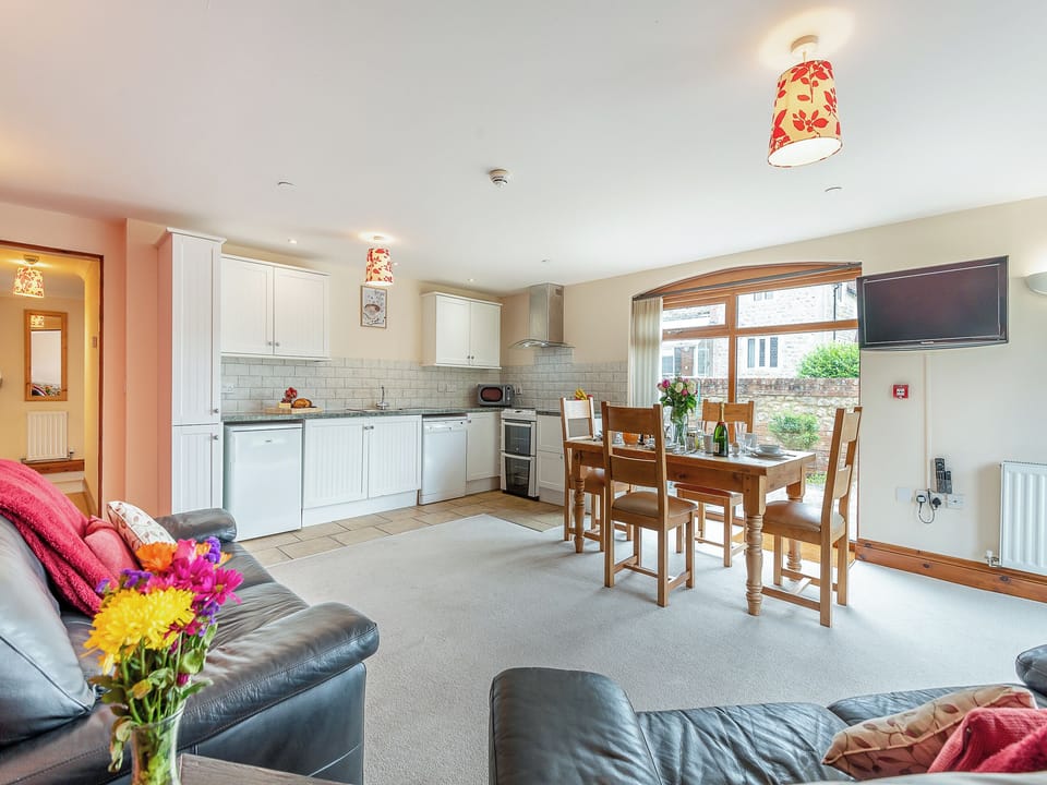 Open plan living space | Byre - The Victorian Barn, Blandford Forum