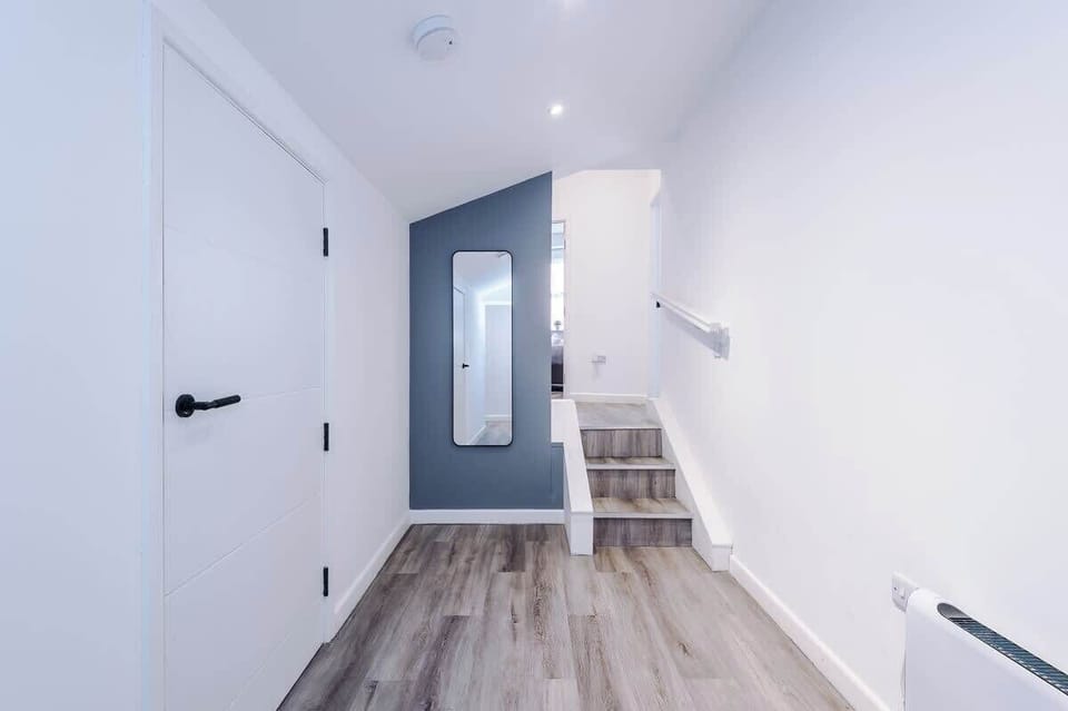 Apartment Entrance Hallway with Mirror