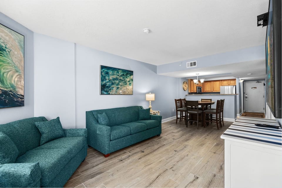 Spacious living area