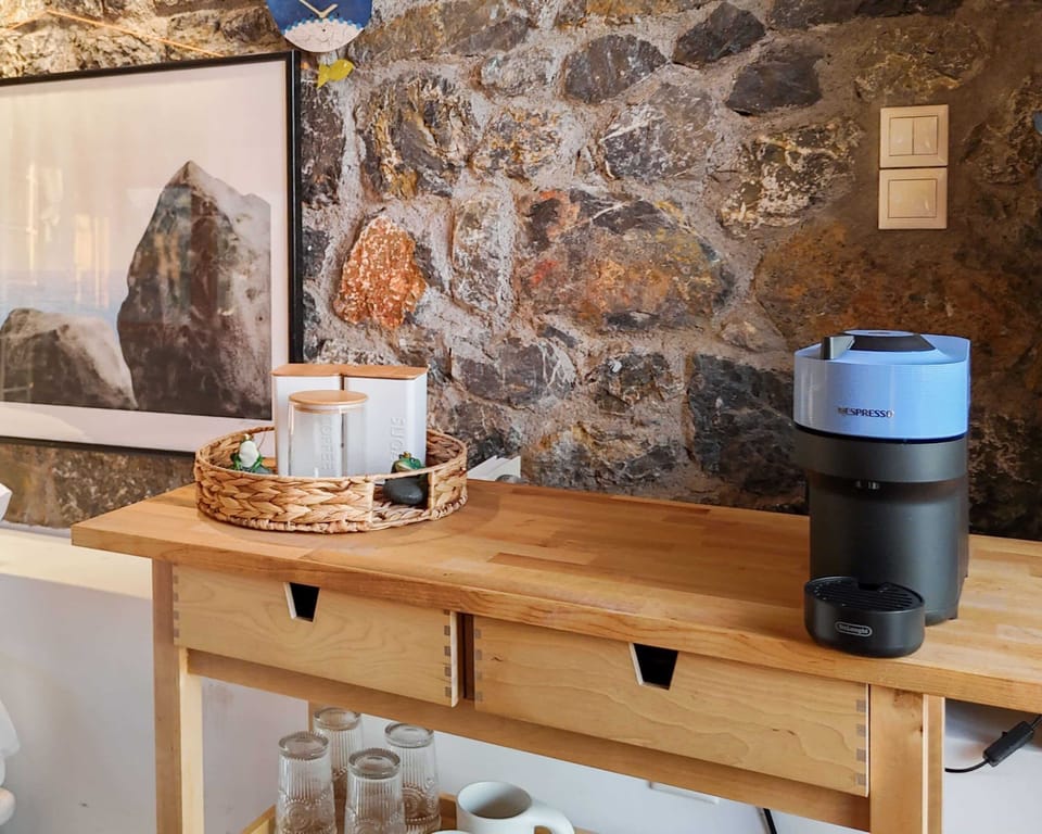 Nespresso machine for that morning coffee