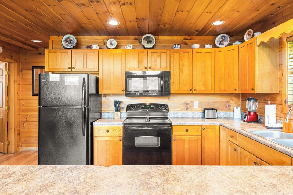 Fully equipped kitchen