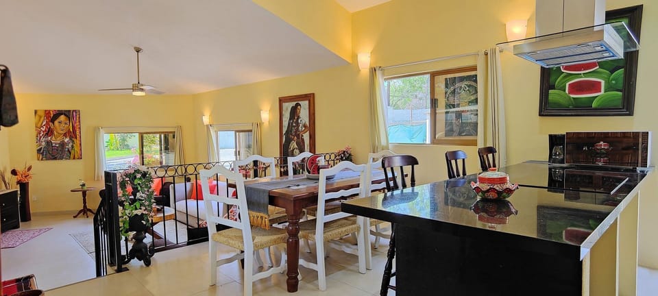 Communal kitchen,Dining area