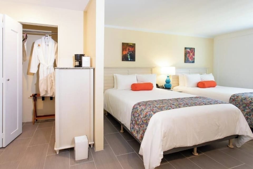 Deluxe Ocean View Room with Two Queen Beds
