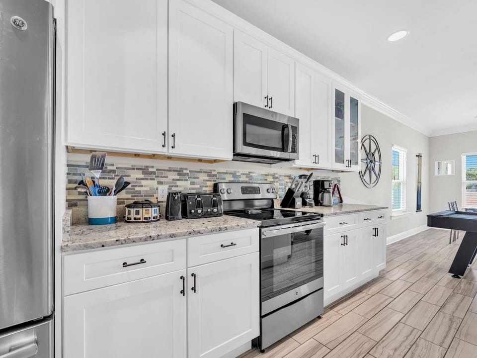 Stainless steel appliances