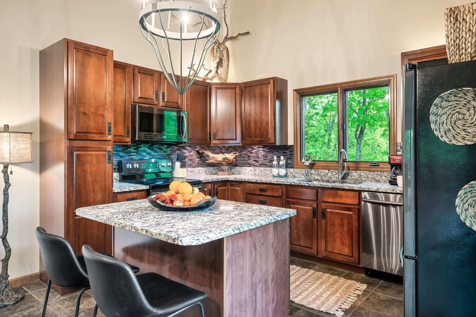 Custom Chef's Kitchen with everything you need. 