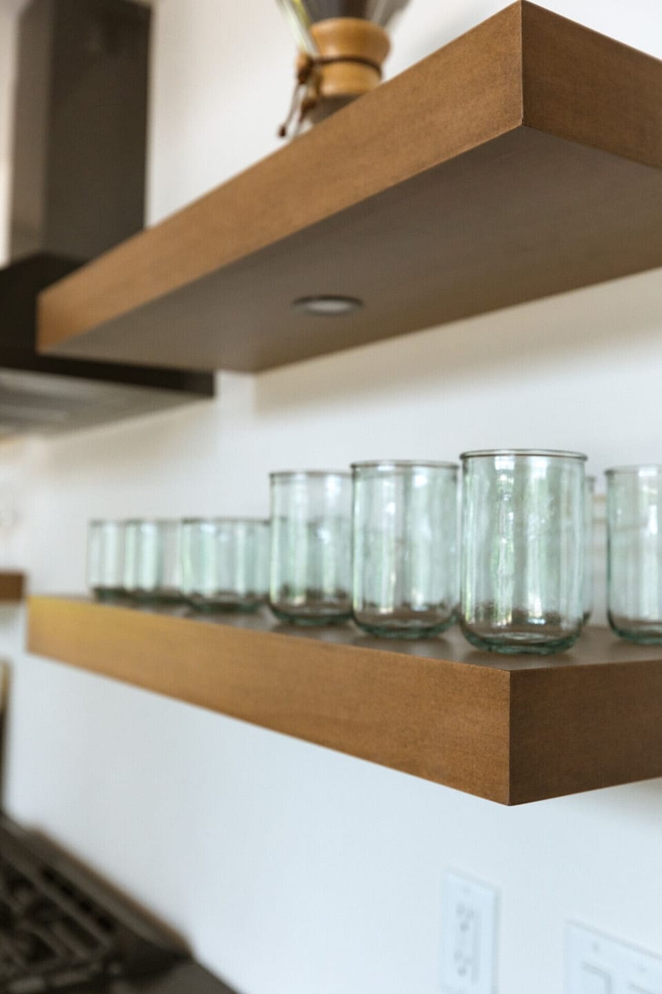Fully stocked kitchen