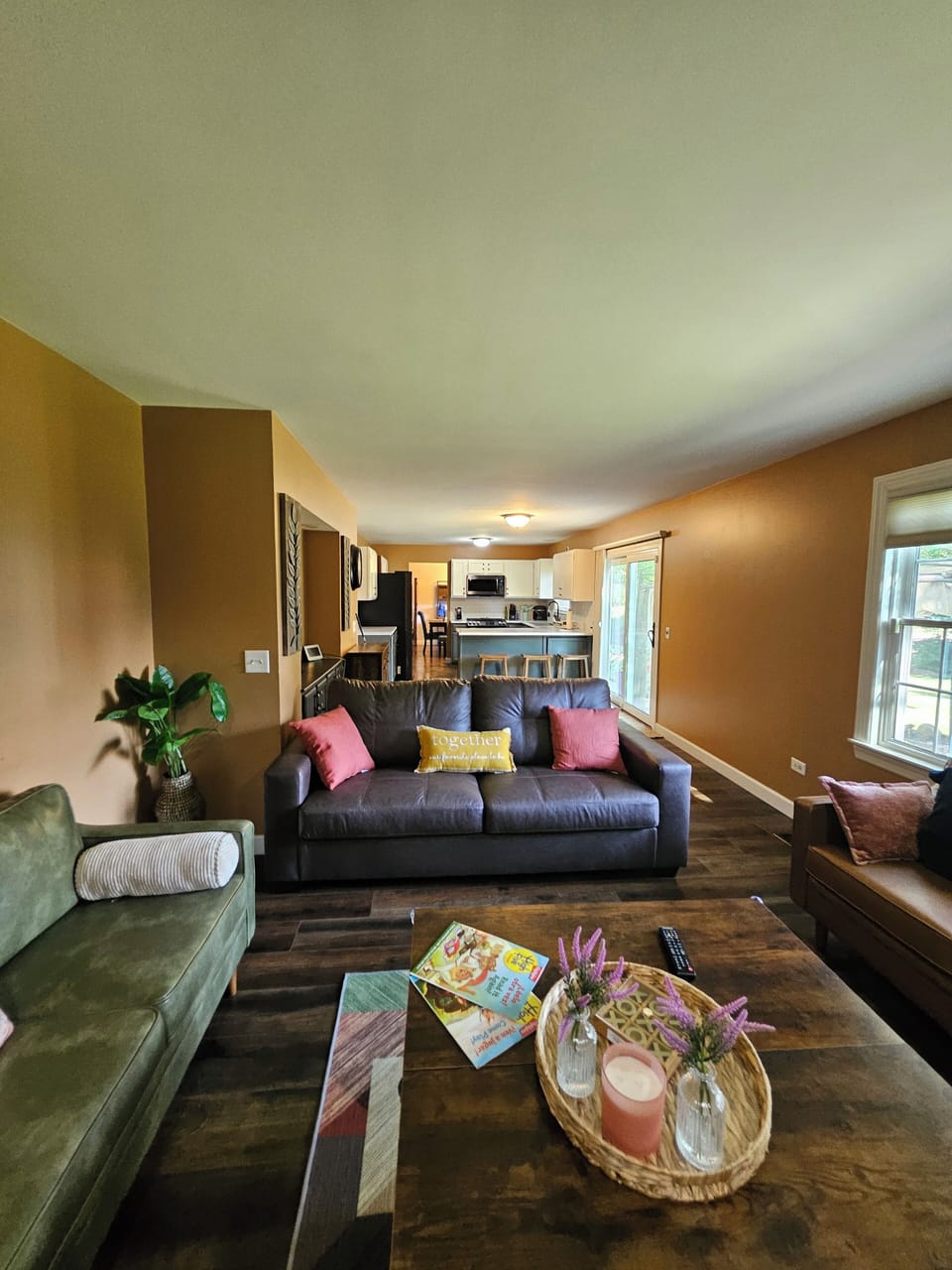 Family Room w/ view of Kitchen