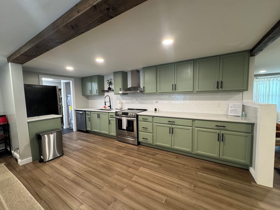 Kitchen with tons of counter space!