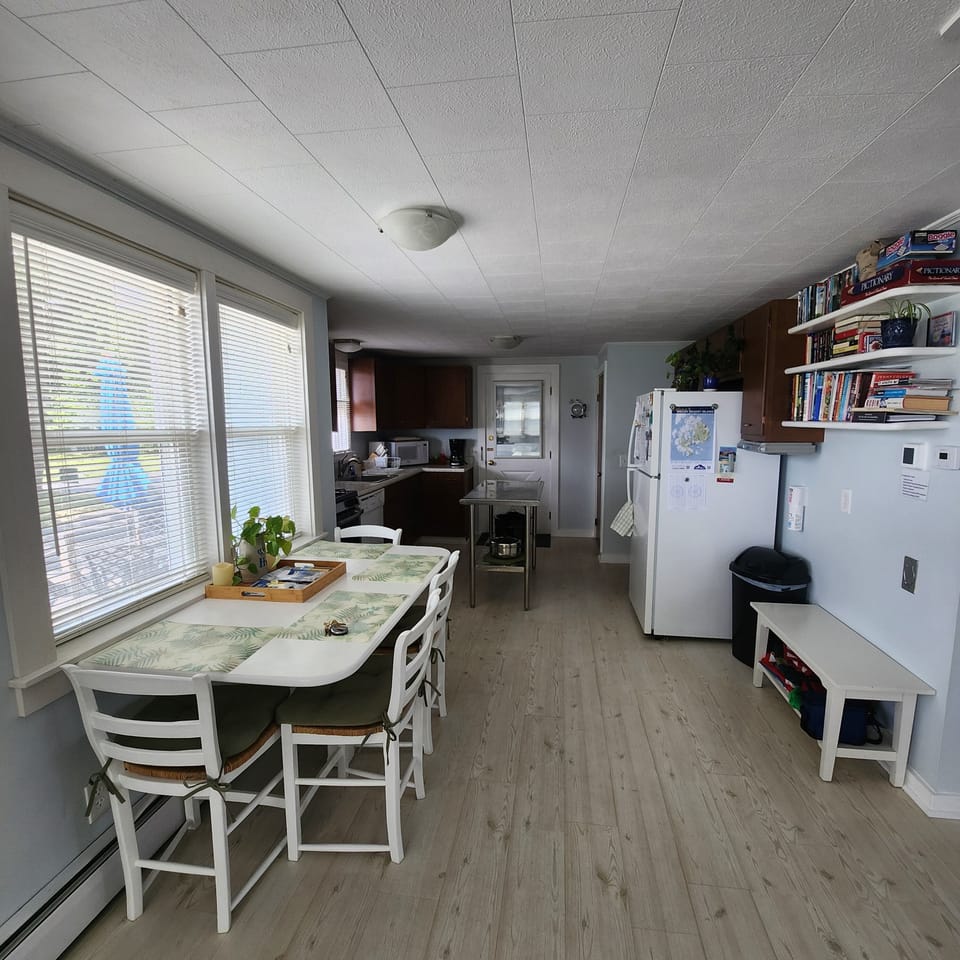 Dining and Kitchen Area View from the Front Entrance