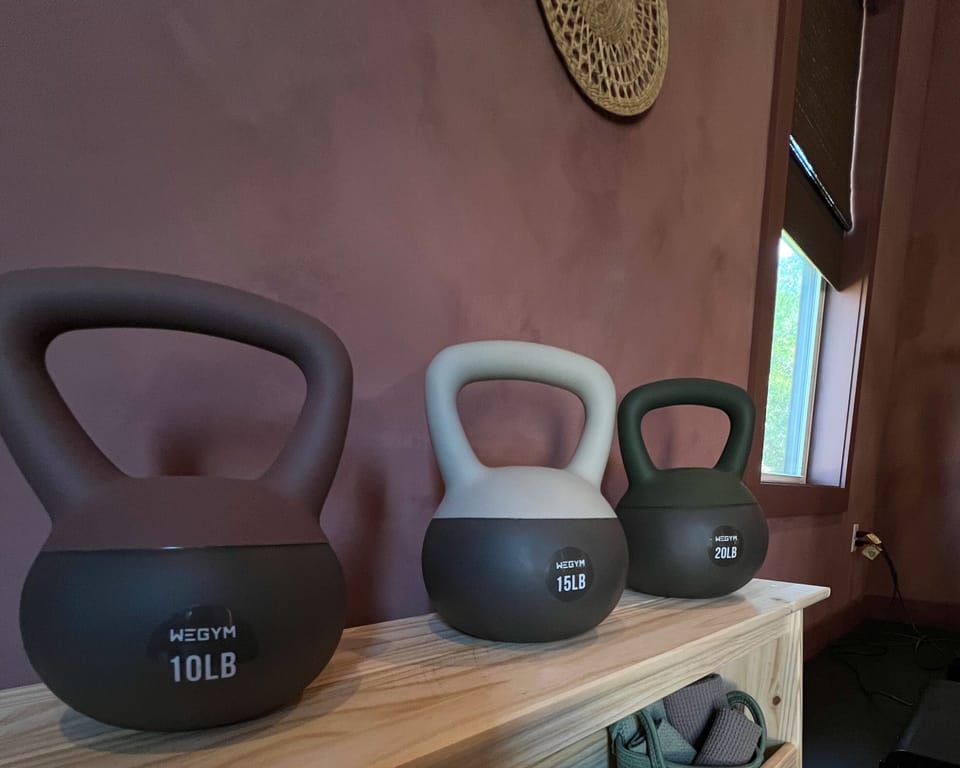 Kettlebell Set Hom Gym