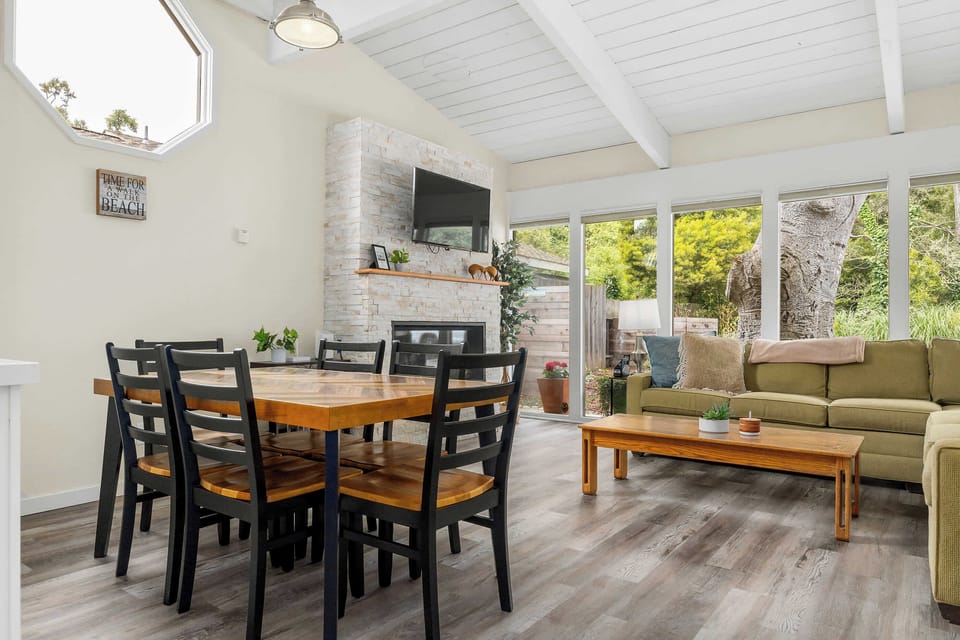 Living Room & Dining Area - Downstairs