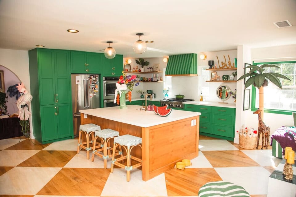Designed for convenience and connection. Enjoy a fully equipped kitchen with expansive countertops and bonus seating — perfect for everything from breakfast to wine night.