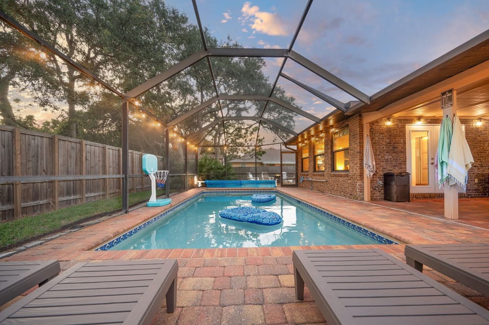 Inground, heated pool