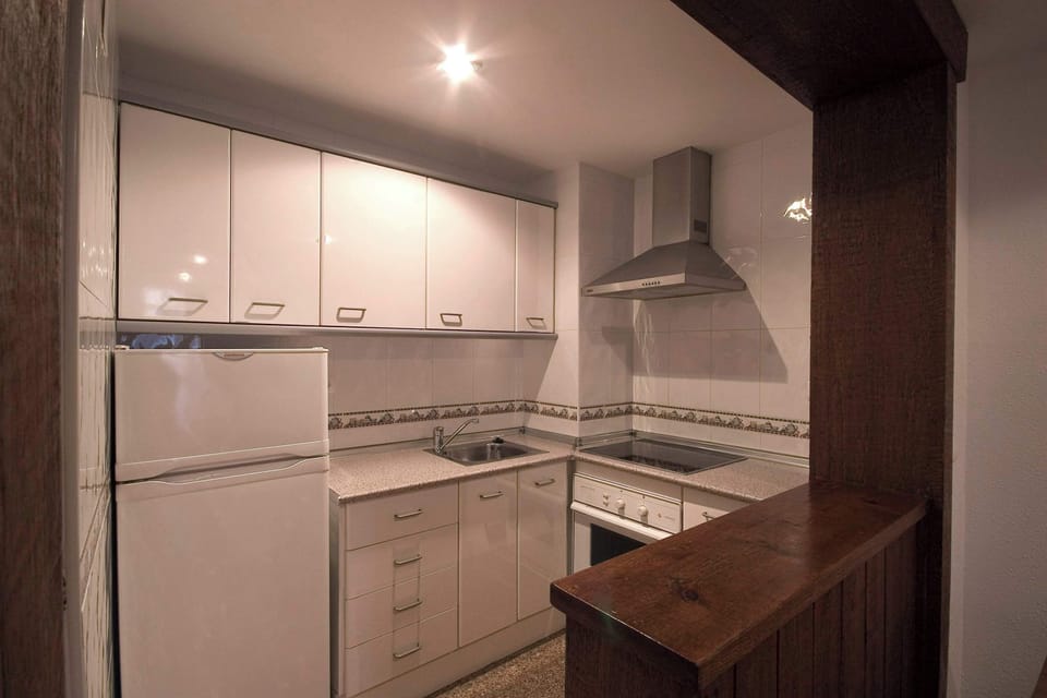 Cocina con barra americana