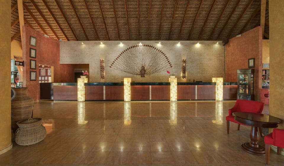 Feel welcomed with attentive service at the spacious reception.
