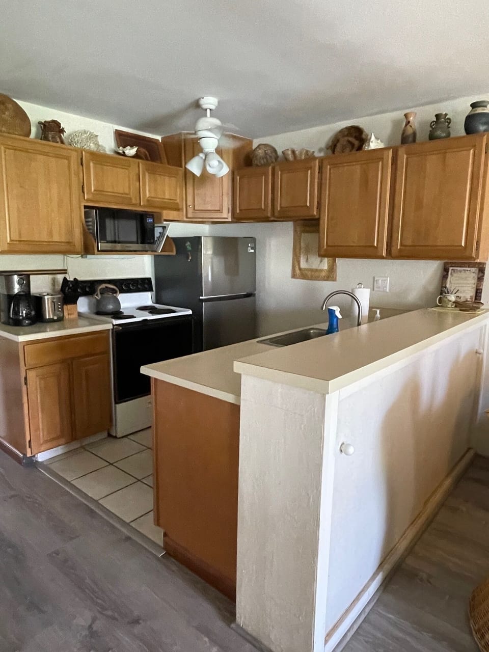 Fully equipped kitchen