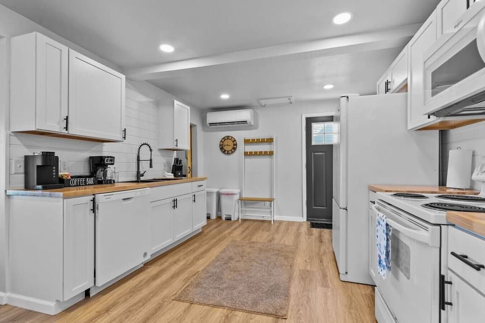 Fully stocked kitchen for all your culinary adventures.