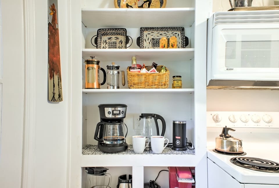 Coffee Station with a selection of Coffee & Tea