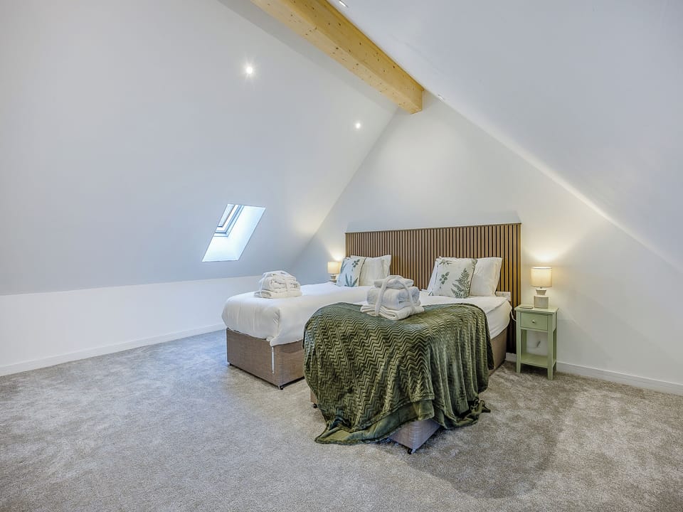 Twin bedroom | The Stone Barn, East Firsby