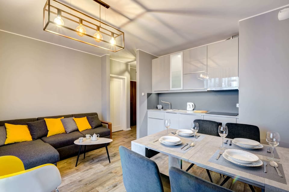 Unwind on the comfortable sofa in the living area.