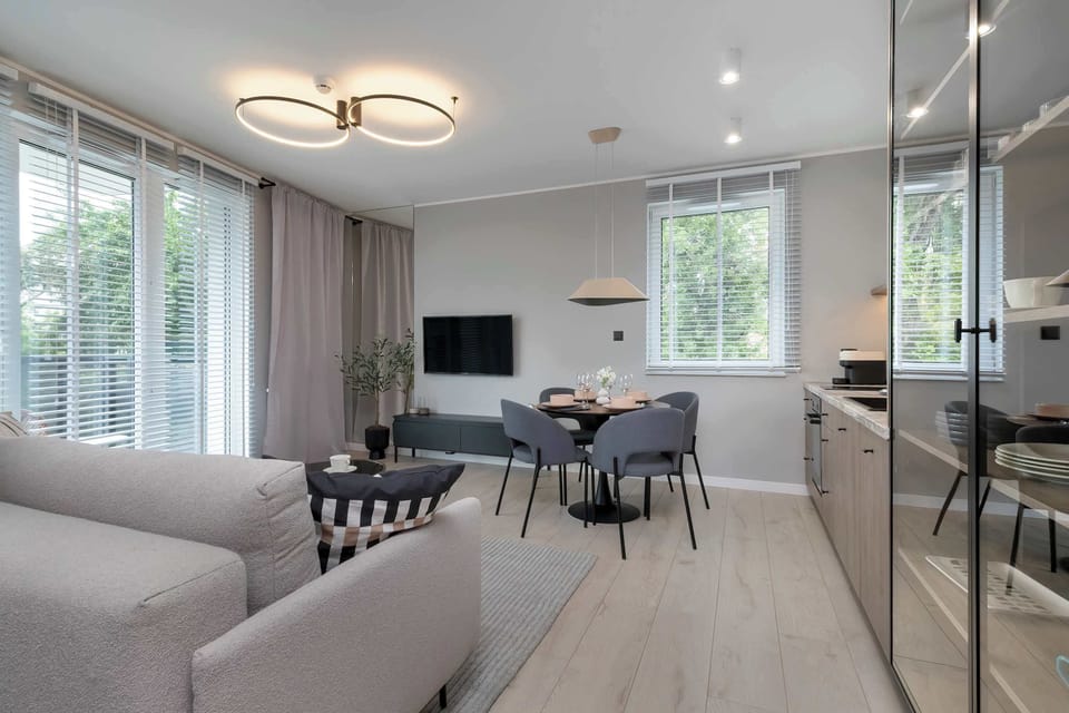 Lovely design of the apartment. 