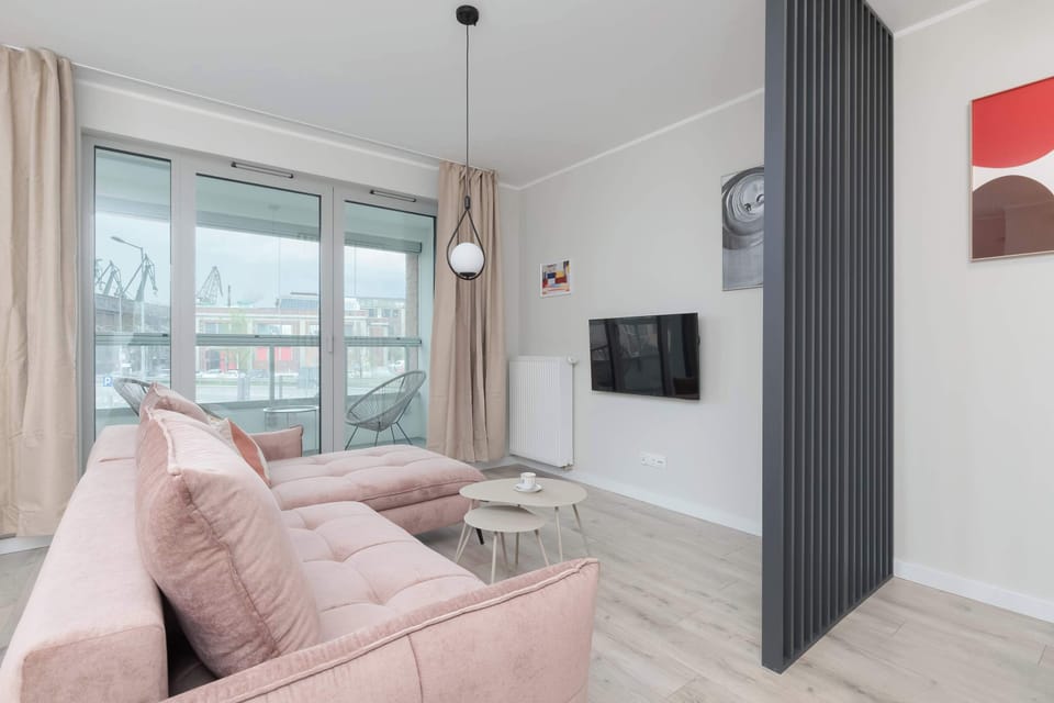The elegant living area perfect for both relaxation and entertainment.