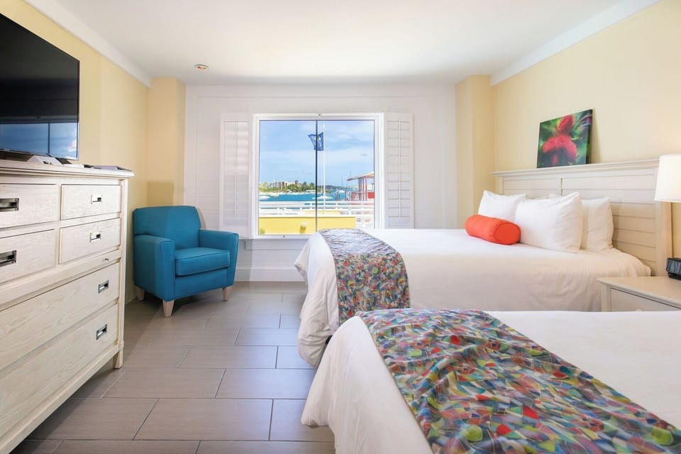 Relax with extra space, bright light, and calming views.