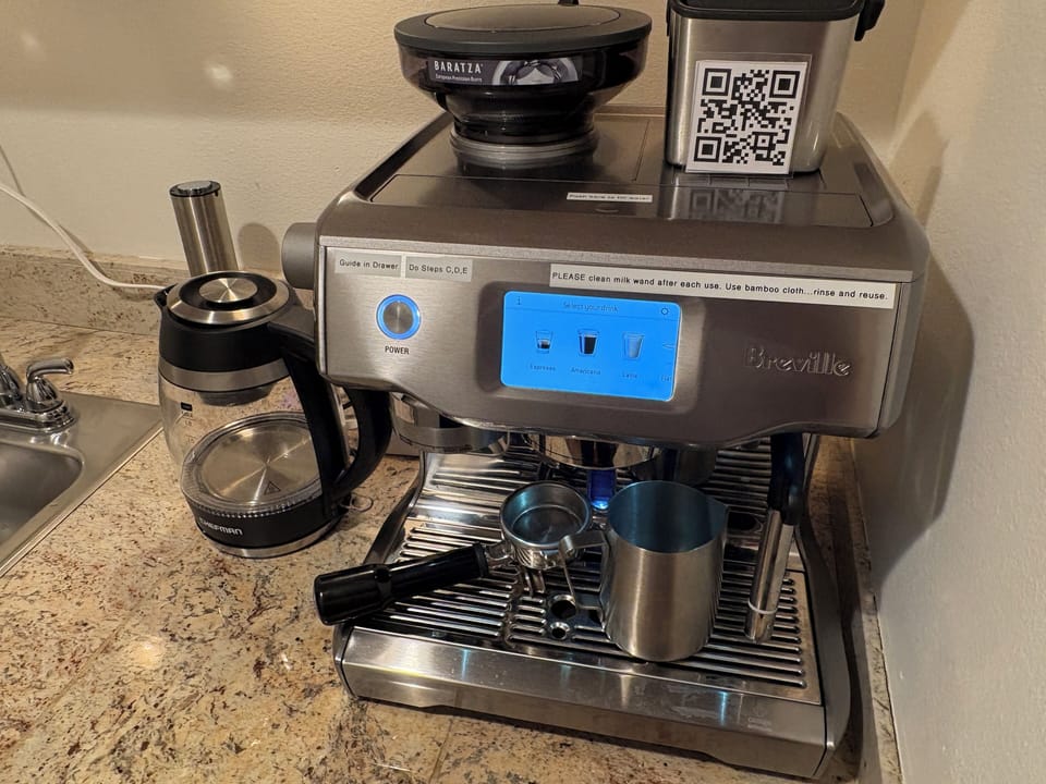 Coffee Lovers! Breville Oracle Touchscreen Espresso Machine & Electric Kettle.
