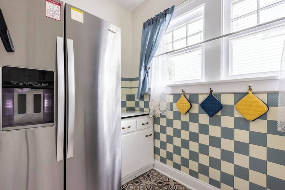 Appliance Storage | Extra Counter Space for Prep/Storage | Next to Refrigerator