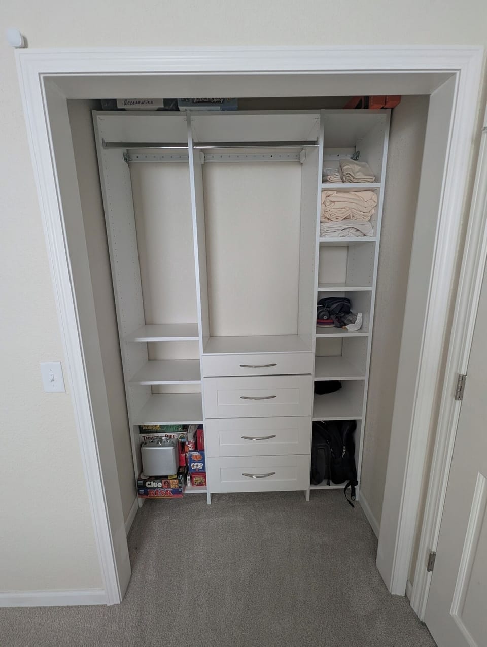 Bedroom #1 Closet