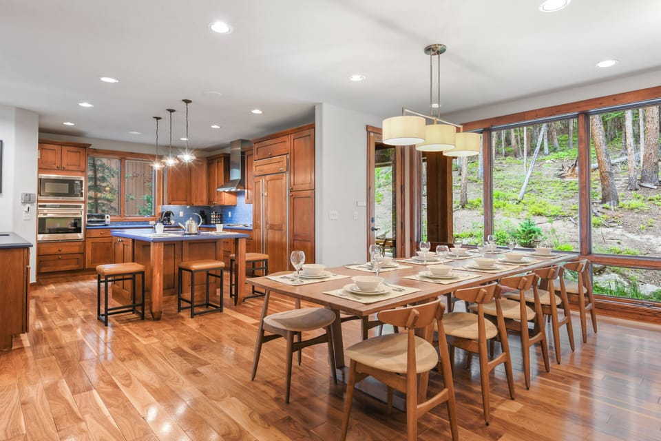 Dining Area and Kitchen