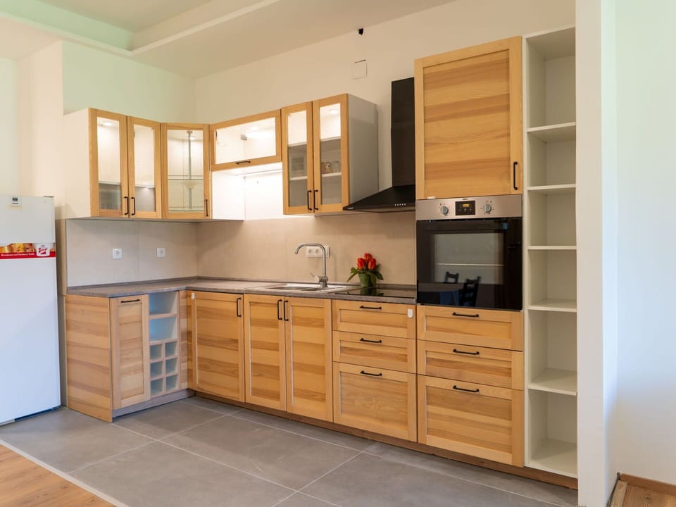 Furniture, Cabinetry, Wood, Flooring, Cupboard, Drawer, Floor, Interior Design, Kitchen, Wood Stain