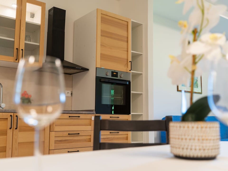 Furniture, Cabinetry, Interior Design, Wood, Flooring, Countertop, Cupboard, Drawer, Kitchen, Kitchen Appliance