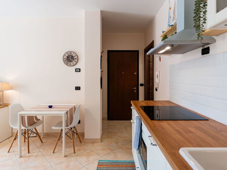 Furniture, Interior Design, Flooring, Floor, Wood, Room, Ceiling, Home, Lighting, Kitchen