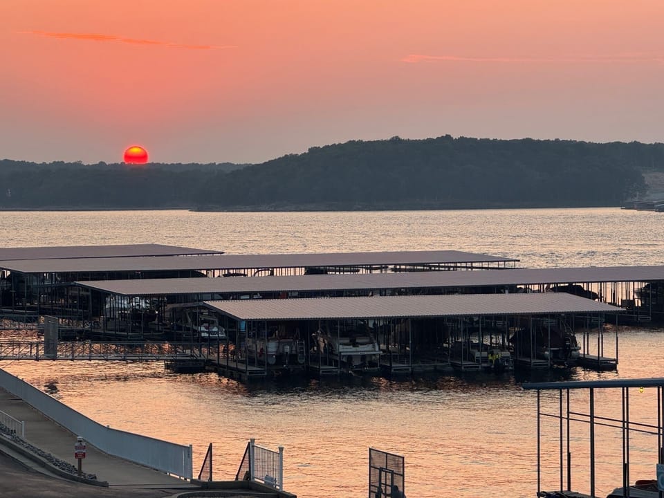 Great sunsets and main channel views!