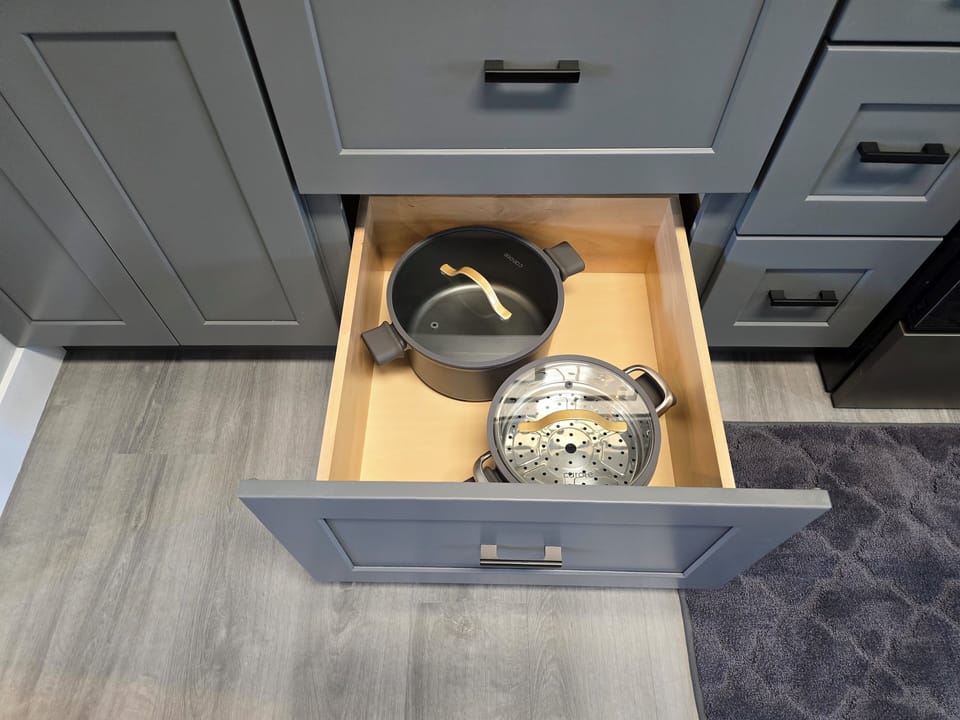 Large Pots, Steamer Premium Induction Cookware.