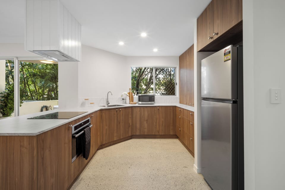 Practical kitchen setup with all basics