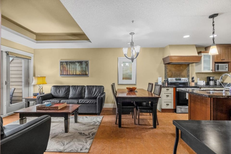 Discover an open area perfect for sharing meals and laughs.