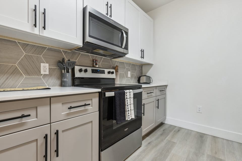 Fully equipped kitchen