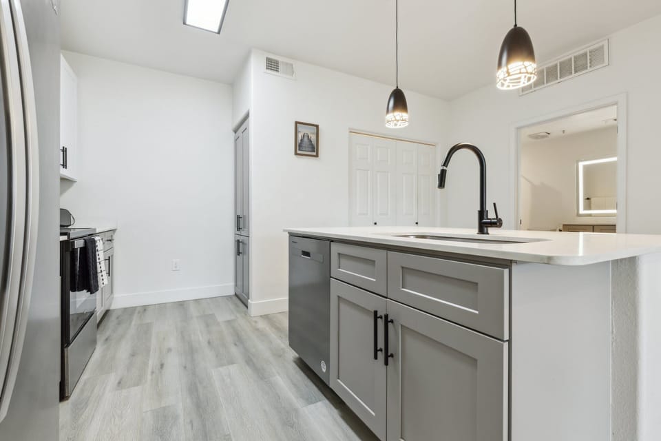 Fully equipped kitchen