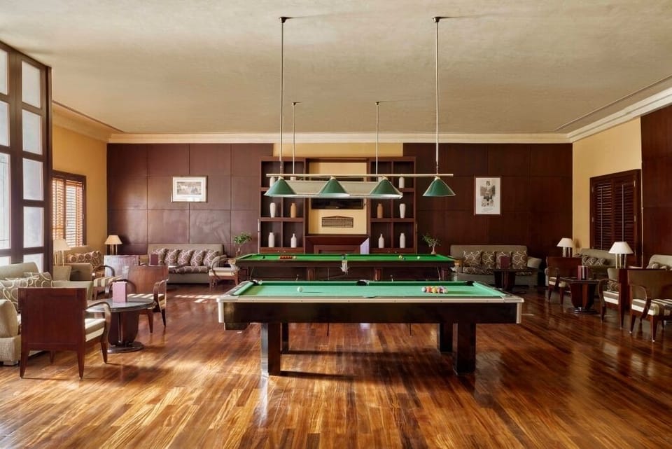 Gather for friendly competition under glowing lights and polished wood floors.