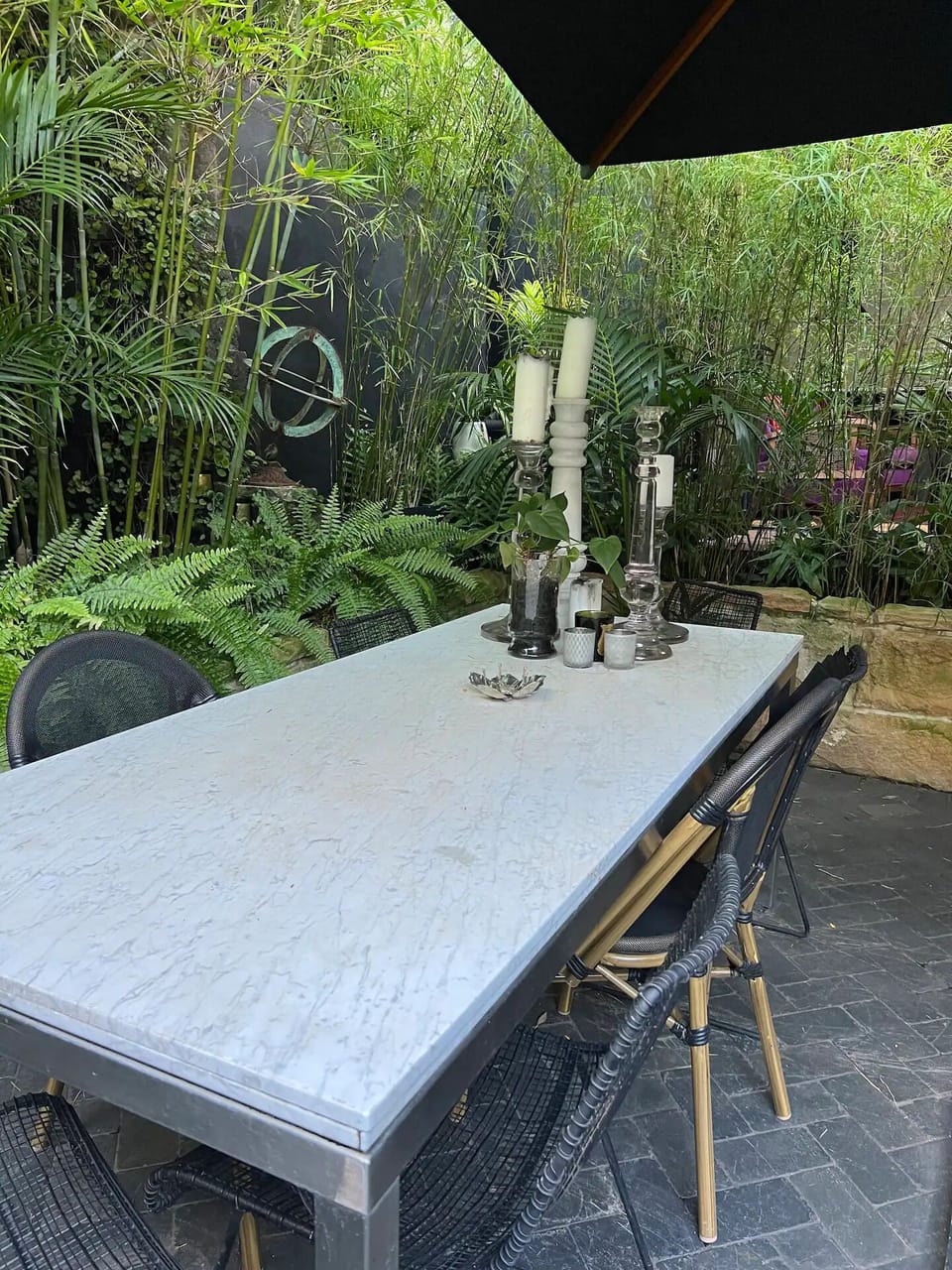 Al fresco dining - we love catering for our guest's. Just let us know your needs