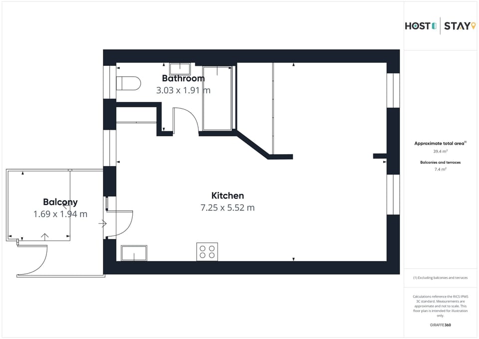 Apartment 1, Lewes Road, Newhaven - Host & Stay