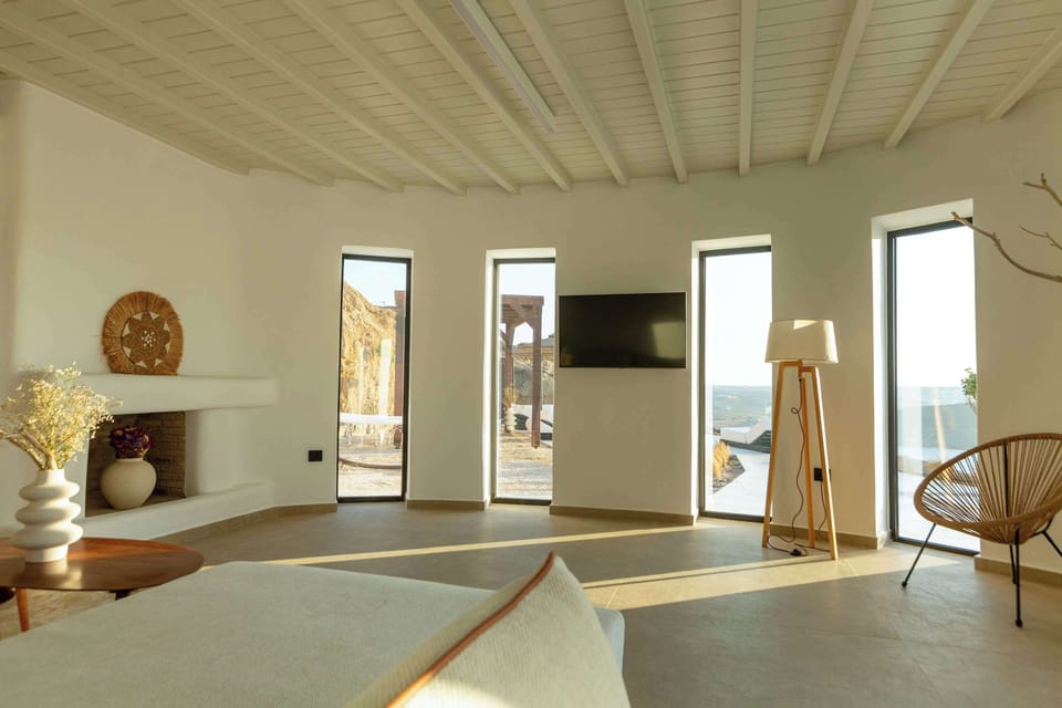 Indoor living blends seamlessly with the outdoors.
