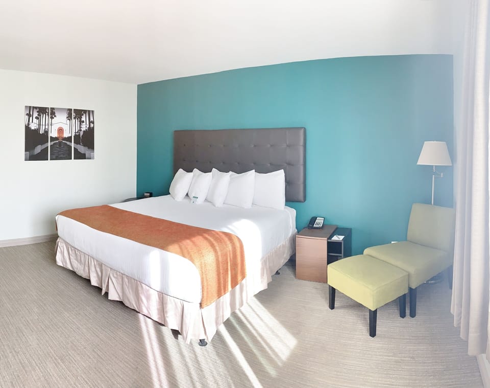 Bedroom. Interior and views may vary based on location and availability.